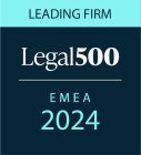 Legal 500 – EUROPE, MIDDLE EAST AND AFRICA 2024